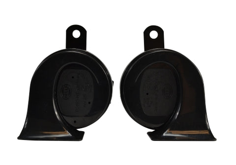 KIT BOCINAS TROMPETA DOBLE 12V. VOLKSWAGEN – NEGRAS