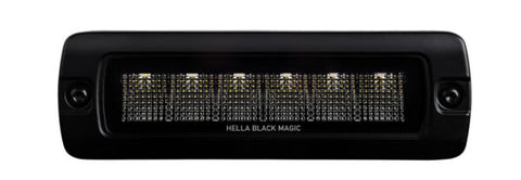 HELLA BLACK MAGIC 6 LED MINI BARRA – FLOOD BEAM EMBUTIDA