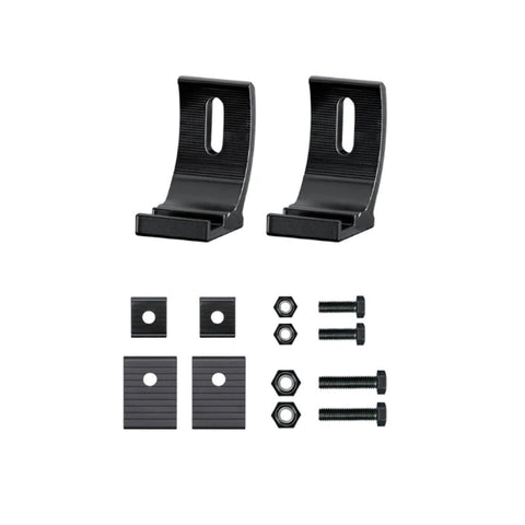 JUEGO DE SOPORTES PARA BARRAS LED HELLA BLACK MAGIC «TOUGHT» DELGADA