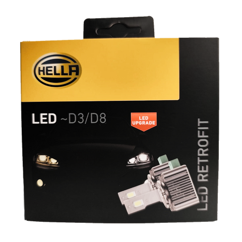 AMPOLLETAS(PAR) LED HID HELLA D3S/R /D8 12V.