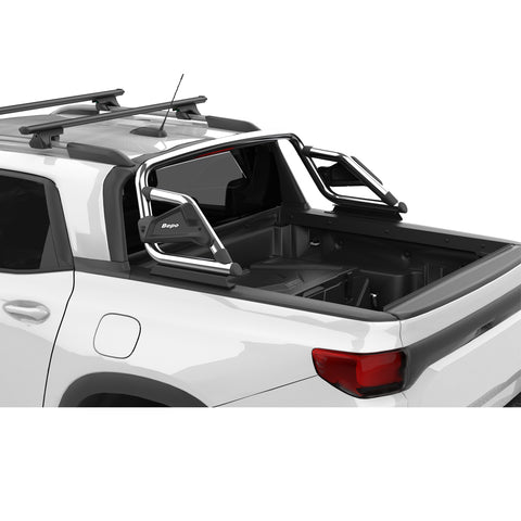 BARRA SOBRE RIEL SLIM Chevrolet New Montana D/C (2023-2026) – Cromada
