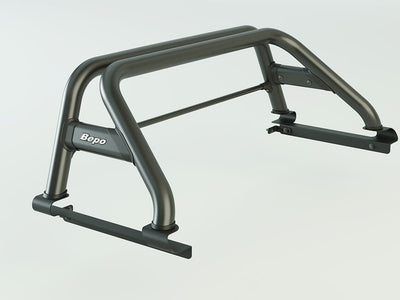 BARRA SOBRE RIEL PREMIUM Mazda BT-50 D/C (2013-2021) – Negra