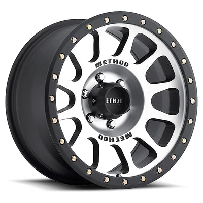 Method 305 Machined & Black Lip 6x139.7 r18