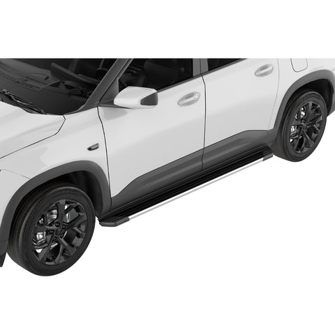 PISADERAS DE ALUMINIO SUV Chevrolet New Montana (2023-2026) – Negro/Pulido