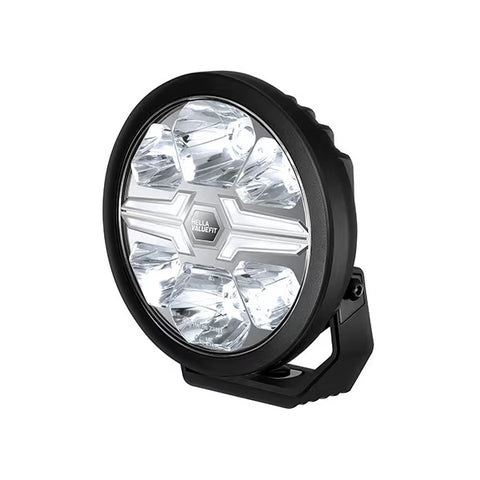 FARO LED HELLA BLADE REDONDO 7″ NEGRO – AMBAR/BLANCO