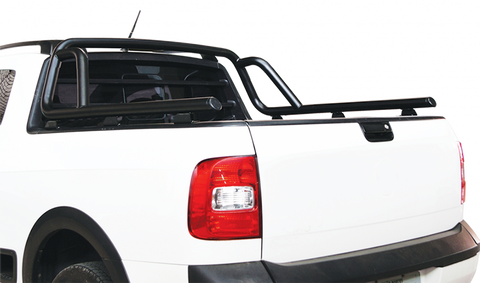 BARRA SOBRE RIEL SUNSET 2″ VW Saveiro Cabina Simple – Negra (2010 – 2026)