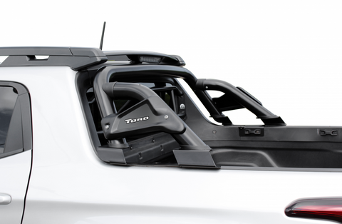 BARRA SOBRE RIEL Adventure – Ram 1000 D/C (2019-2026) – Negra