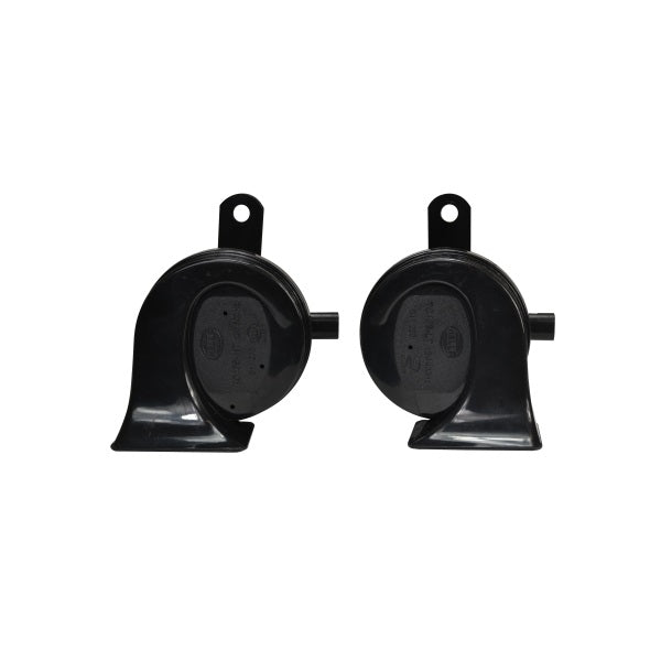 KIT BOCINAS TROMPETA DOBLE 12V. BMW – NEGRAS