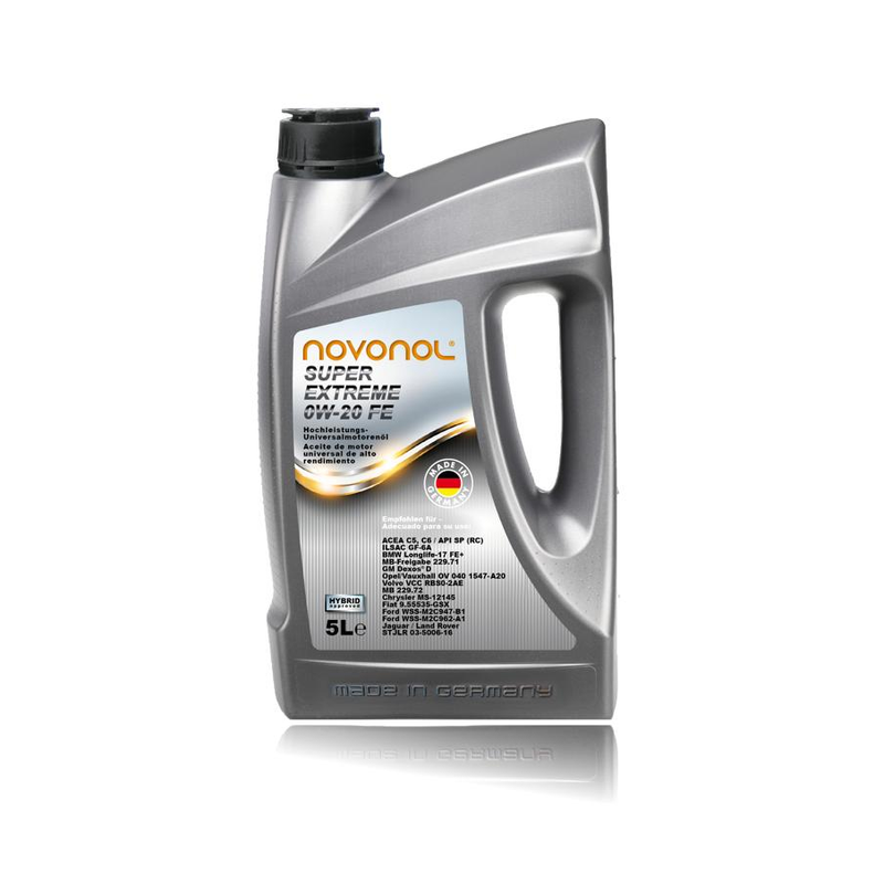 Novonol Super Extreme 0W-20 FE / 5 Lt