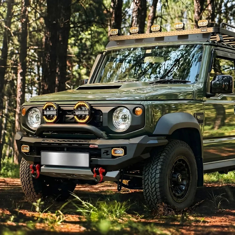 Bumper Delantero Evo 3D Suzuki Jimny 2018+ c/Lavafaros