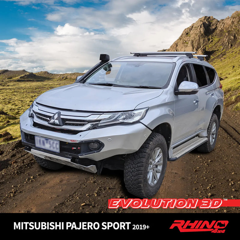 Bumper Delantero Evo 3D Mitsubishi Montero Sport 2016-2019