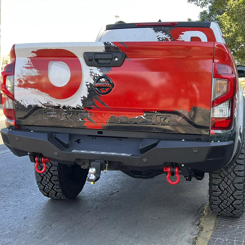 Bumper Trasero Evo 3D Nissan Navara / Frontier D23 Facelift 2021+ c/Sensores