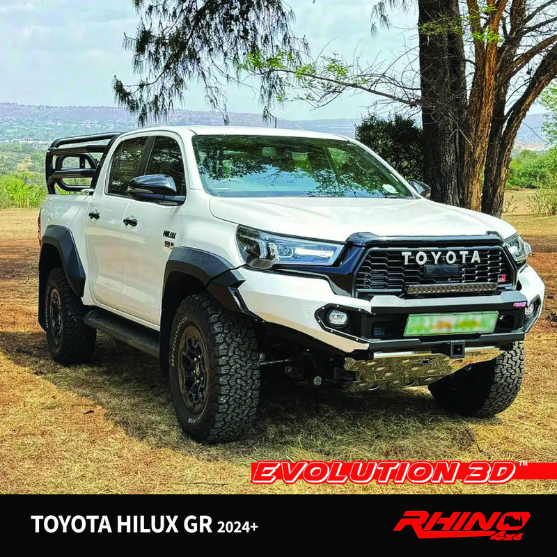 Bumper Delantero Evo 3D Toyota Hilux Revo 2016+ GR Sport