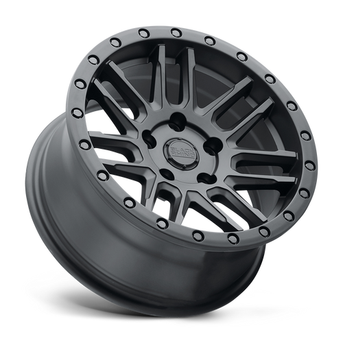 15X7.0 5X100/15 Black Rhino Arches Matte Black