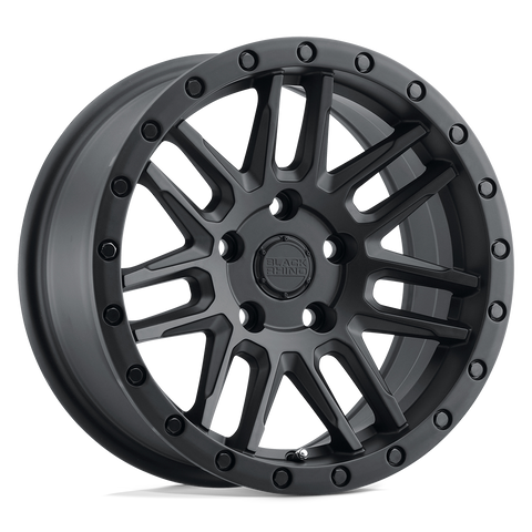 15X7.0 5X100/15 Black Rhino Arches Matte Black