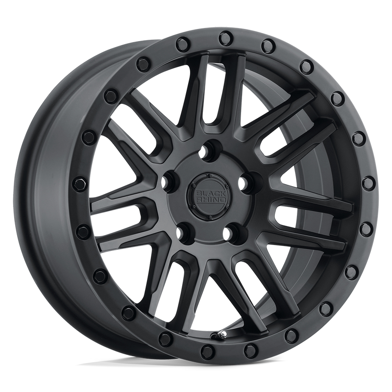 15X7.0 5X100/15 Black Rhino Arches Matte Black