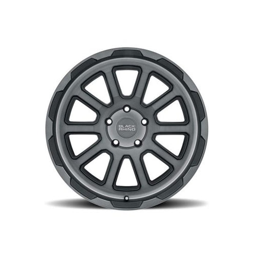 17X8,0 5X120/10 Black Rhino Chase Matte Black