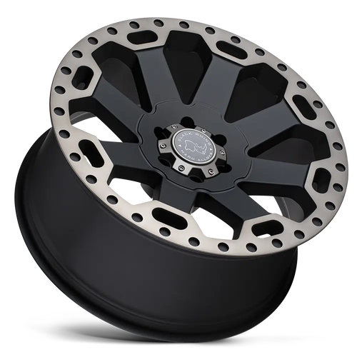 17X8.0 5X114.3/35 Black Rhino Warlord Matte Gunmetal