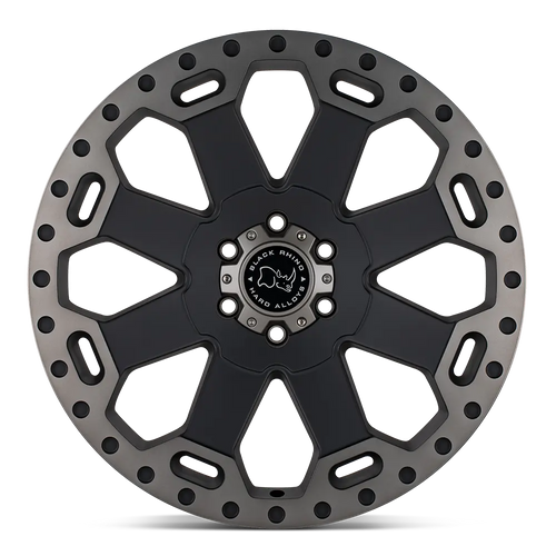 17X8.0 5X114.3/35 Black Rhino Warlord Matte Gunmetal