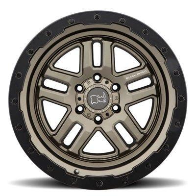 17X8.0 5X120/30 Black Rhino Barstow Matte Bronce W/Machine (foto 2 de 3)
