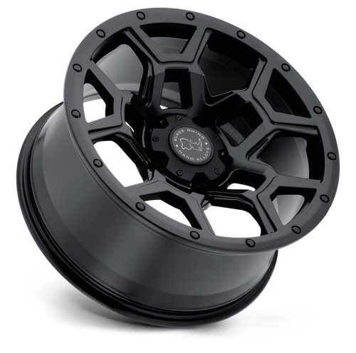 17X8.0 5X120/35 Black Rhino Overland Matte Black