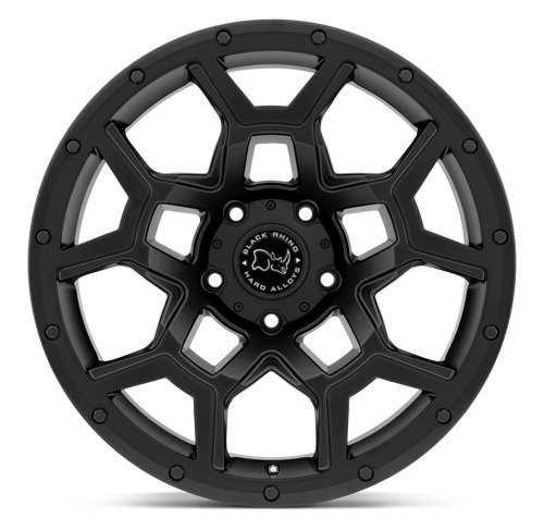 17X8.0 5X120/35 Black Rhino Overland Matte Black