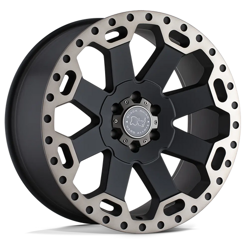 17X8.0 5X120/35 Black Rhino Warlord Matte Gunmetal