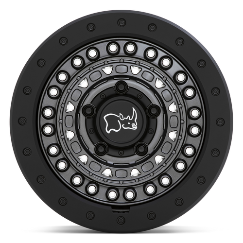 17X8.5 5X127/-18 Black Rhino Barricade Gun Black/Black Rock (foto 2 de 3)