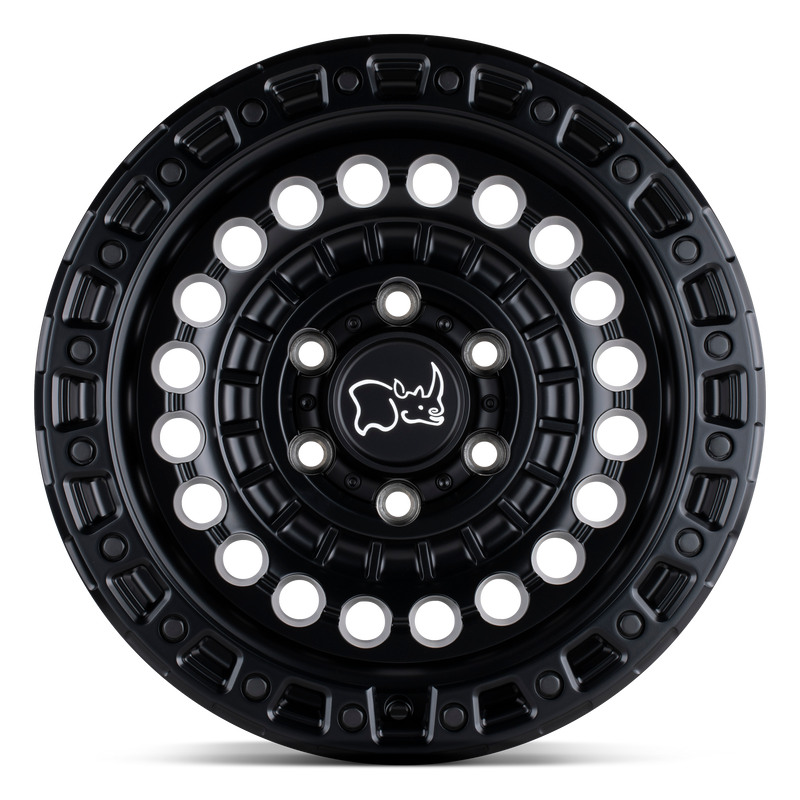17X8.5 6X139.7/-10 Black Rhino Sentinel Matte Black