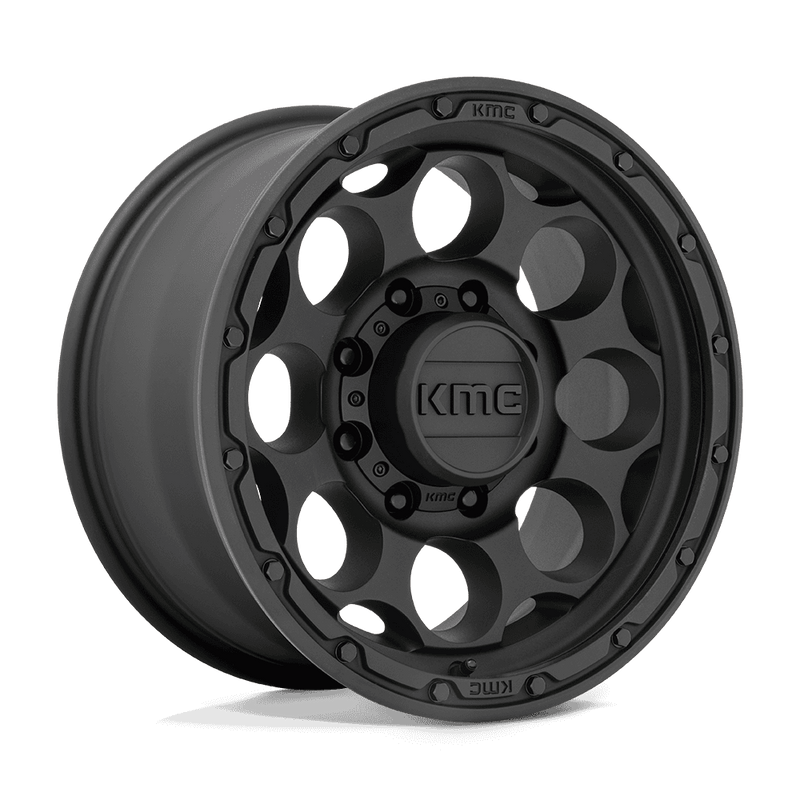 Llanta KMC Dirty Harry Textured Black (17x8.5 6x139.7 / ET0).