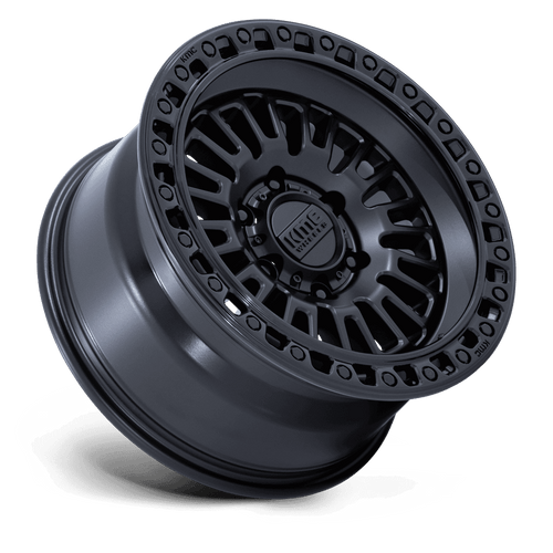 17X8.5 6X139.7/00 Kmc Km554 Aztec Matte Black W/Gloss Black (foto 2 de 3)