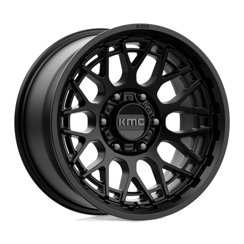 17X8.5 6X139.7/00 Kmc Technic Satin Black Cb106.1