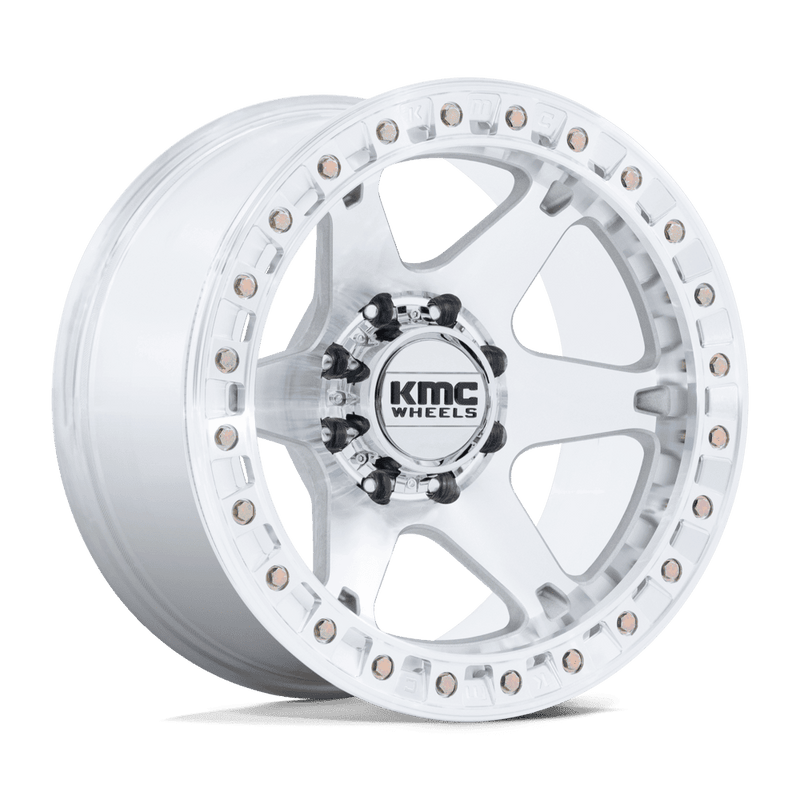 17X9.0 5X127/-38 Kmc V1 Beadlock Machined Cb71.5