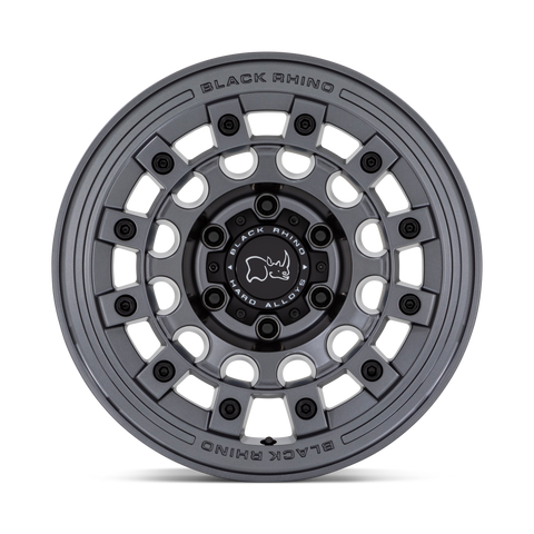 17X9.0 6X139.7 /-12 Black Rhino Fuji Matte Gunmetal