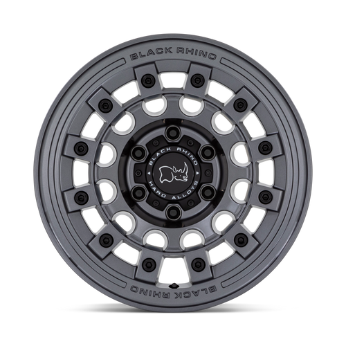 17X9.0 6X139.7 /-12 Black Rhino Fuji Matte Gunmetal