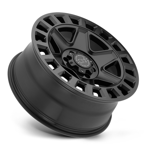 17X9.0 6X139.7/-12 Black Rhino York Matte Black (foto 2 de 3)
