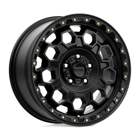 17X9.0 6X139.7/-12 Kmc Trek Satin Black Cb106.1