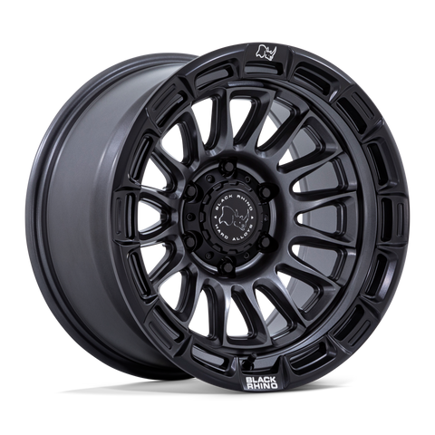 Llanta Black Rhino Rival Matte Gunmetal with Matte Black Lip (17x9.0 6x139.7 / ET+01)