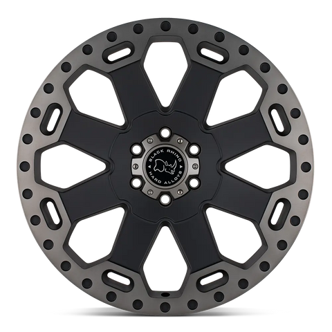 17X9.0 6X139.7/12 Black Rhino Warlord Matte Gunmetal