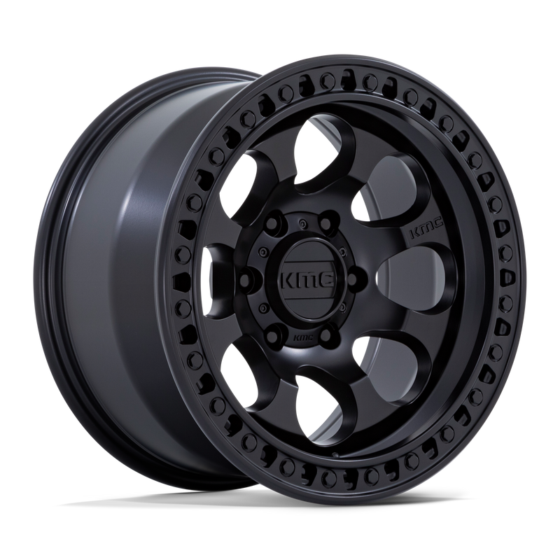18X9.0 6X139.7/18 Kmc Km550 Riot Anthracite W/Satin Black Li
