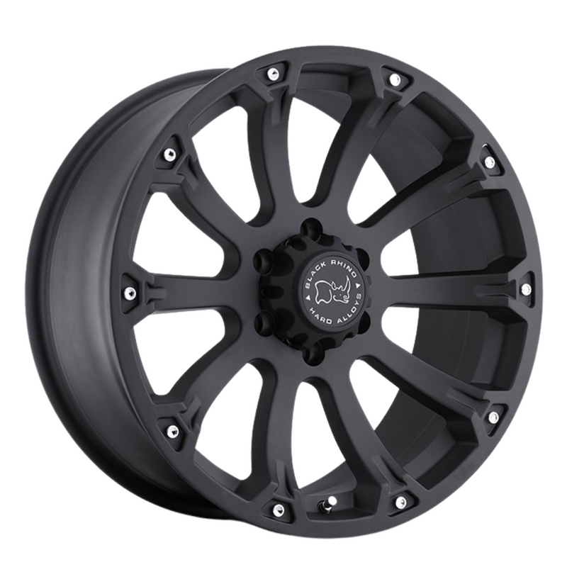 17X9.0 6X139.7/12 Black Rhino Sidewinder Matte Black