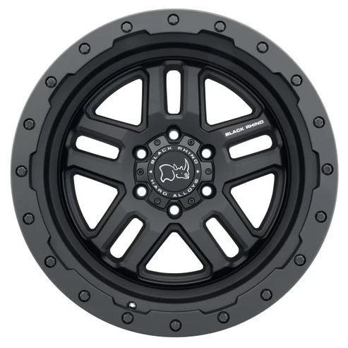17X8.0 5X120/30 Black Rhino Barstow Matte Black (foto 2 de 3)