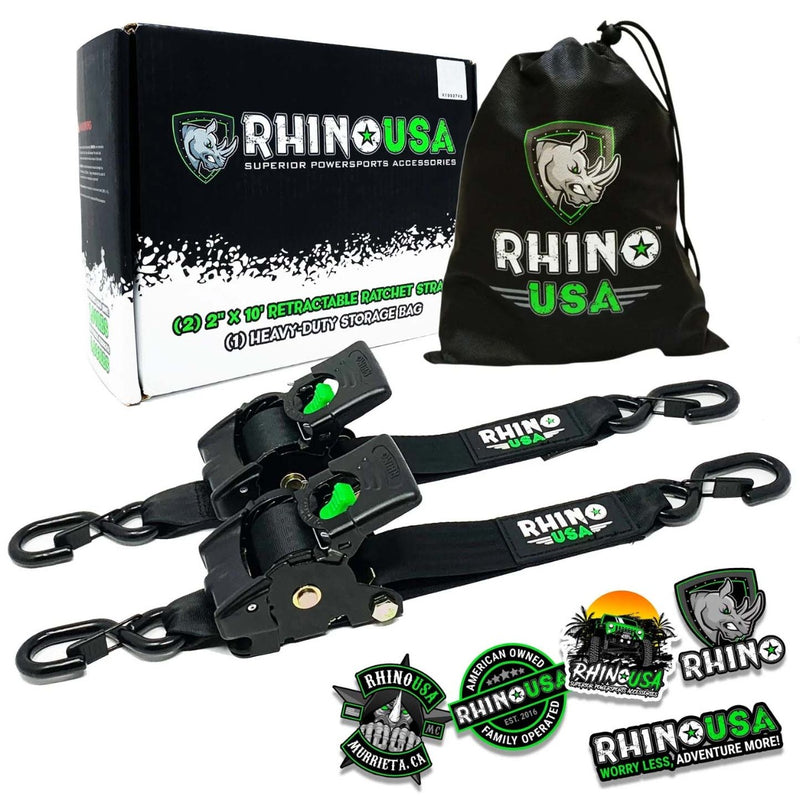 Pack x 2 Correas de Amarre Heavy Duty 5 cm x 305 cm con Ratchet