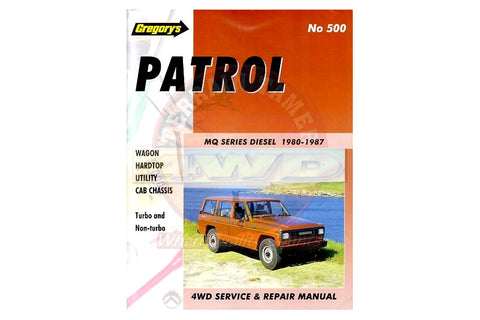 Manual Nissan Patrol4Wd Mq Diesel 80-87