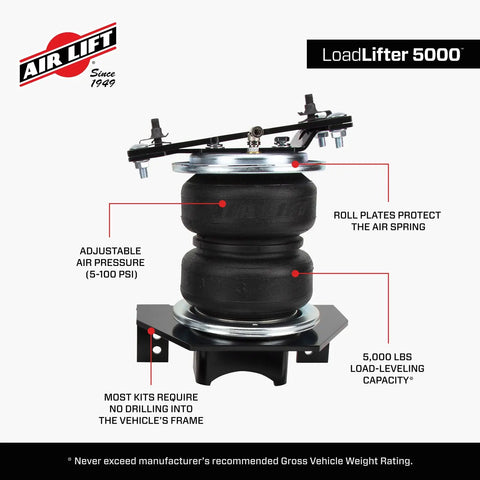 Kit Airlift 5000 Lbs para Ford Ranger