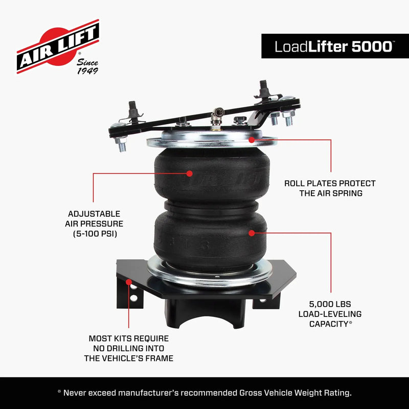 Kit Airlift 5000 Lbs para Ford Ranger