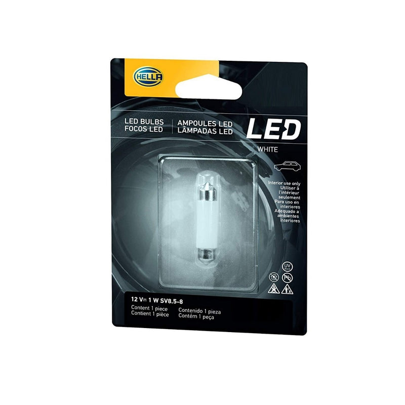 Ampolletas 6418 LED 5000 Kelvin 12V. 1W. Hella