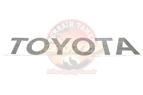 Pegatina Para Porton Trasero Toyota