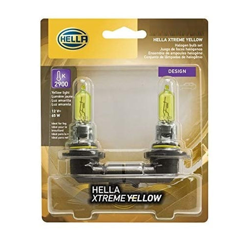 Ampolletas H1 Yellow 12V. 55W. Hella (par)