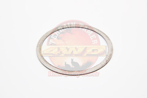 Washer Plate Transfer Output Rear Case T=1.19-1.21 Mark E